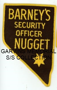 NEVADA,BARNEYS NUGGET SECURITY OFFICER 2